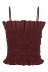 suri tube top in cotton muslin