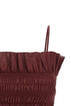 suri tube top in cotton muslin