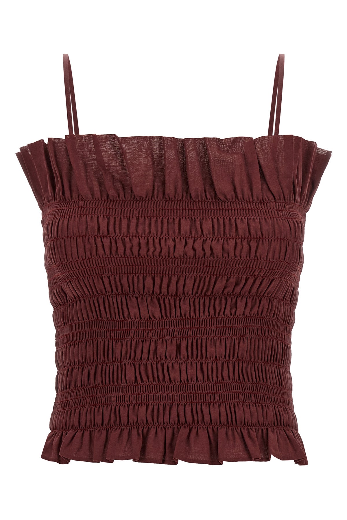 suri tube top in cotton muslin