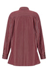 georgiana vertical striped cotton poplin suit