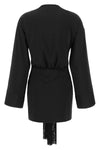 the andamane hall mini dress stands out for a tight silhouette made of a fine