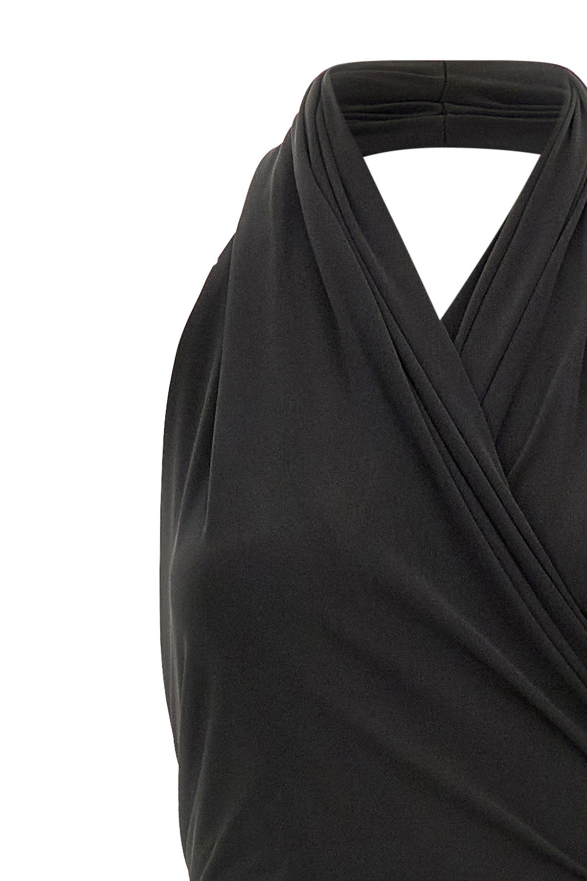 the andamane alexandra long dress redefines sartorial volumes through a bold s
