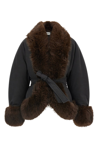 the andamane brina jacket redefines the volumes of contemporary outerwear thro