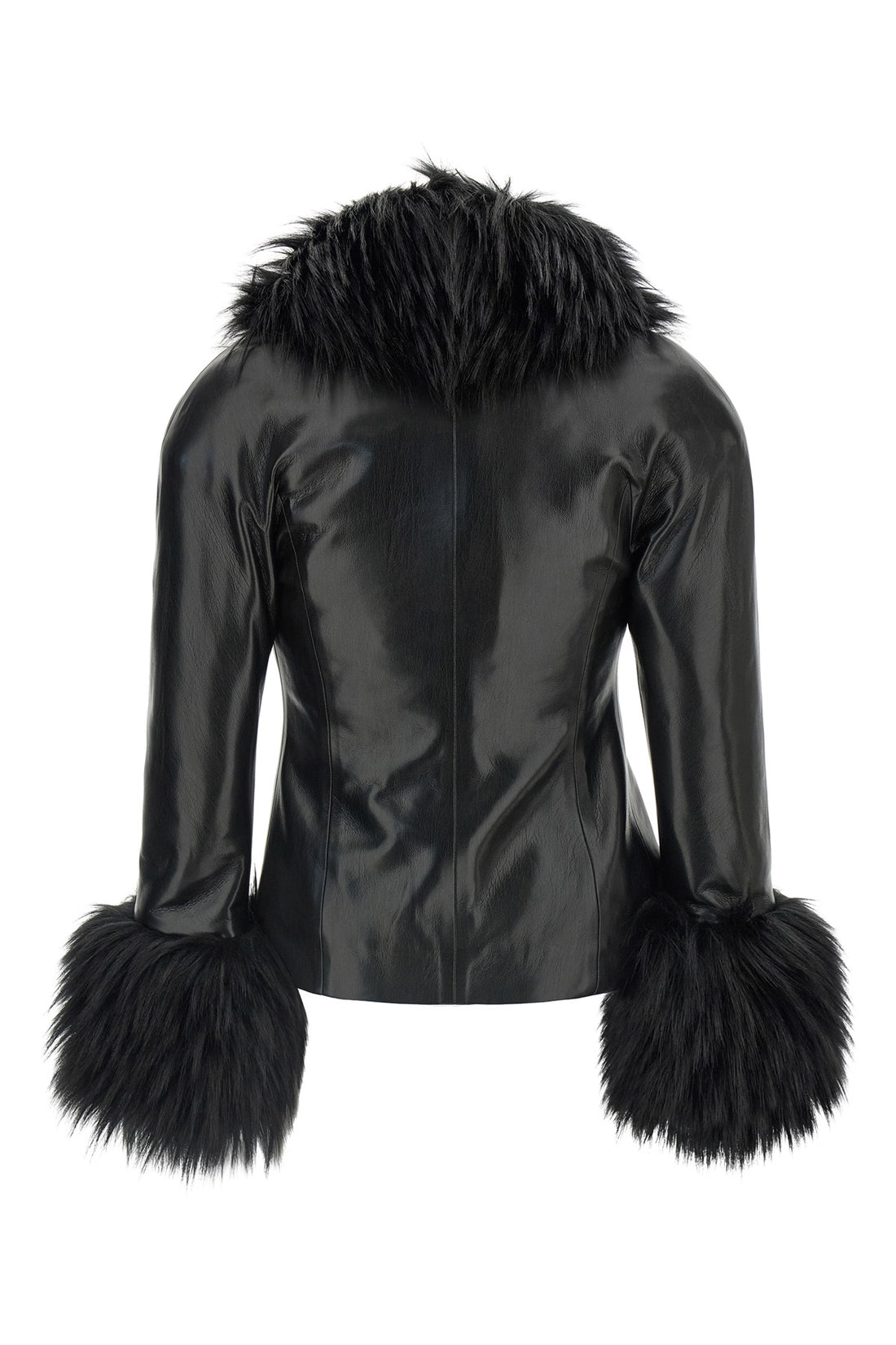 THE ANDAMANE 38 the andamane kasia jacket defines a silhouette screwed through a sartorial con
