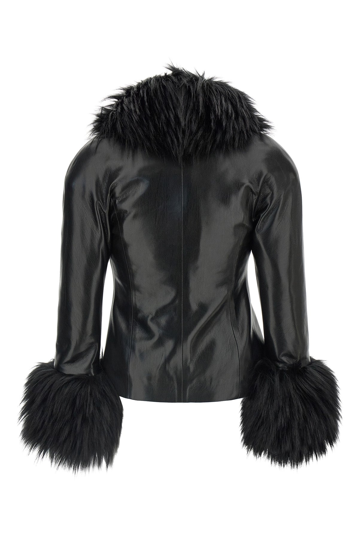 the andamane kasia jacket defines a silhouette screwed through a sartorial con