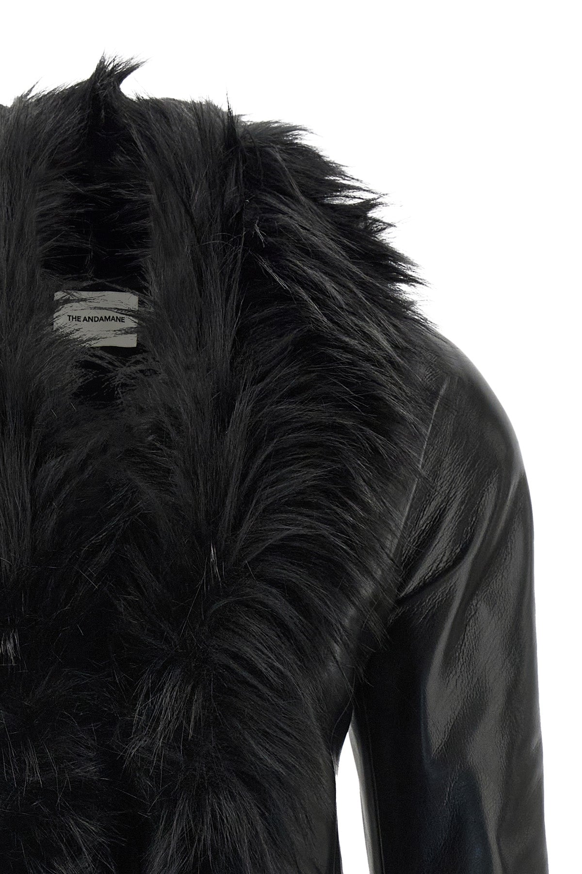 the andamane kasia jacket defines a silhouette screwed through a sartorial con