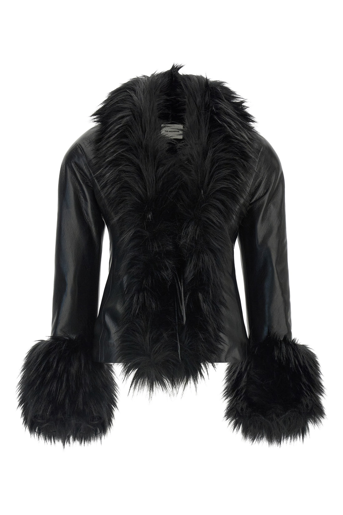 THE ANDAMANE 38 the andamane kasia jacket defines a silhouette screwed through a sartorial con