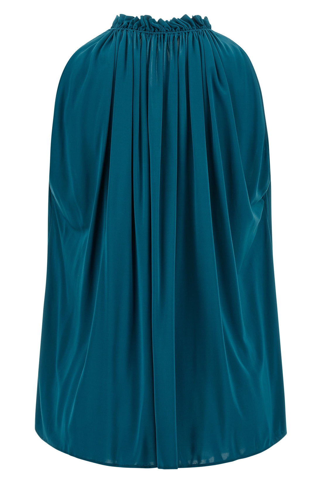 BALMAIN 36 the sleeveless balmain top stands out for its fluid silhouette and impeccable ta