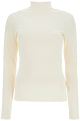 lightweight jersey top with turtle neck