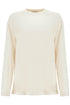 long-sleeved silk t-shirt for