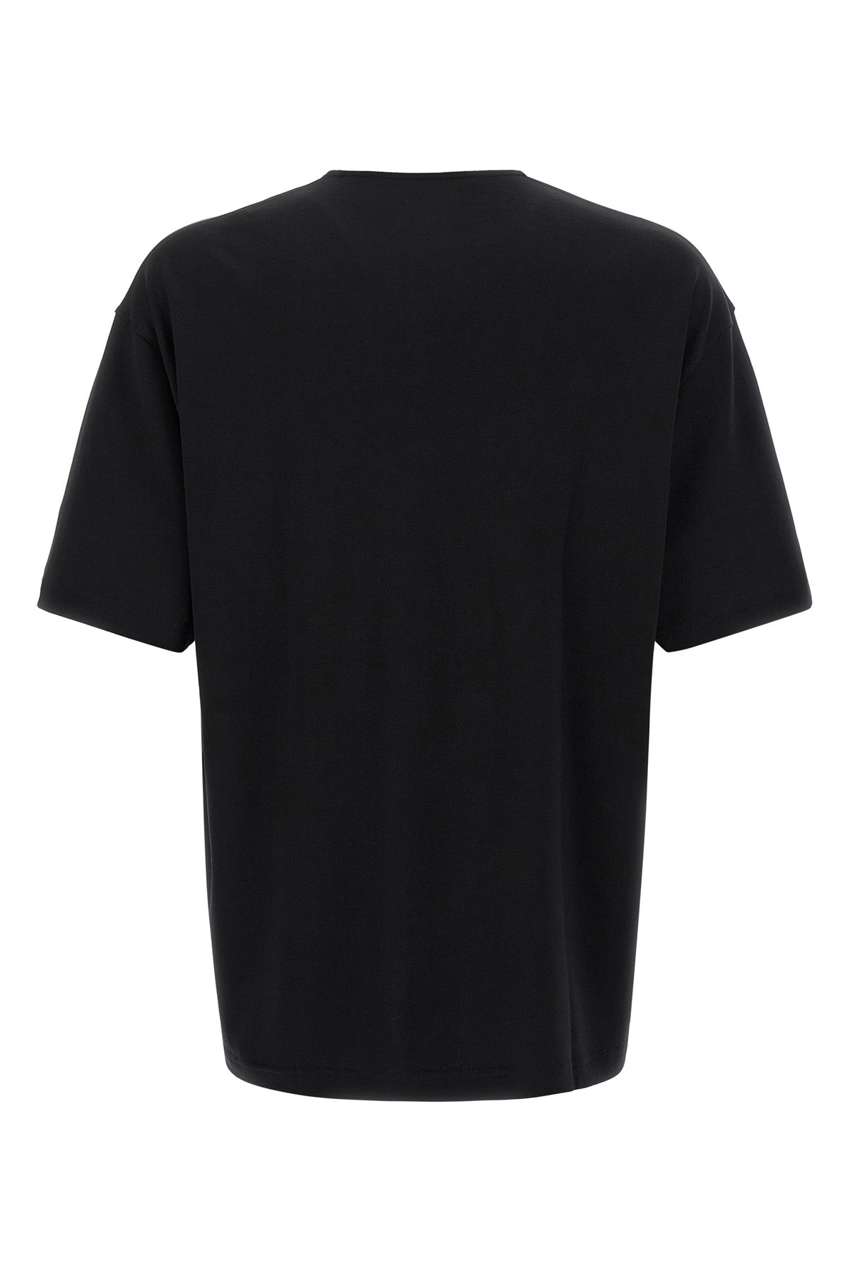 cotton and silk interlock jersey t-shirt