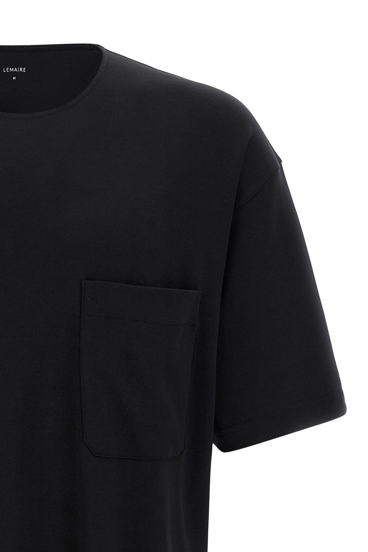 cotton and silk interlock jersey t-shirt