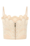 the elie saab bralette redefines the codes of corsetry through a delicate macram