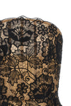 the elie saab evening top defines a sculptural silhouette through rigorous sarto