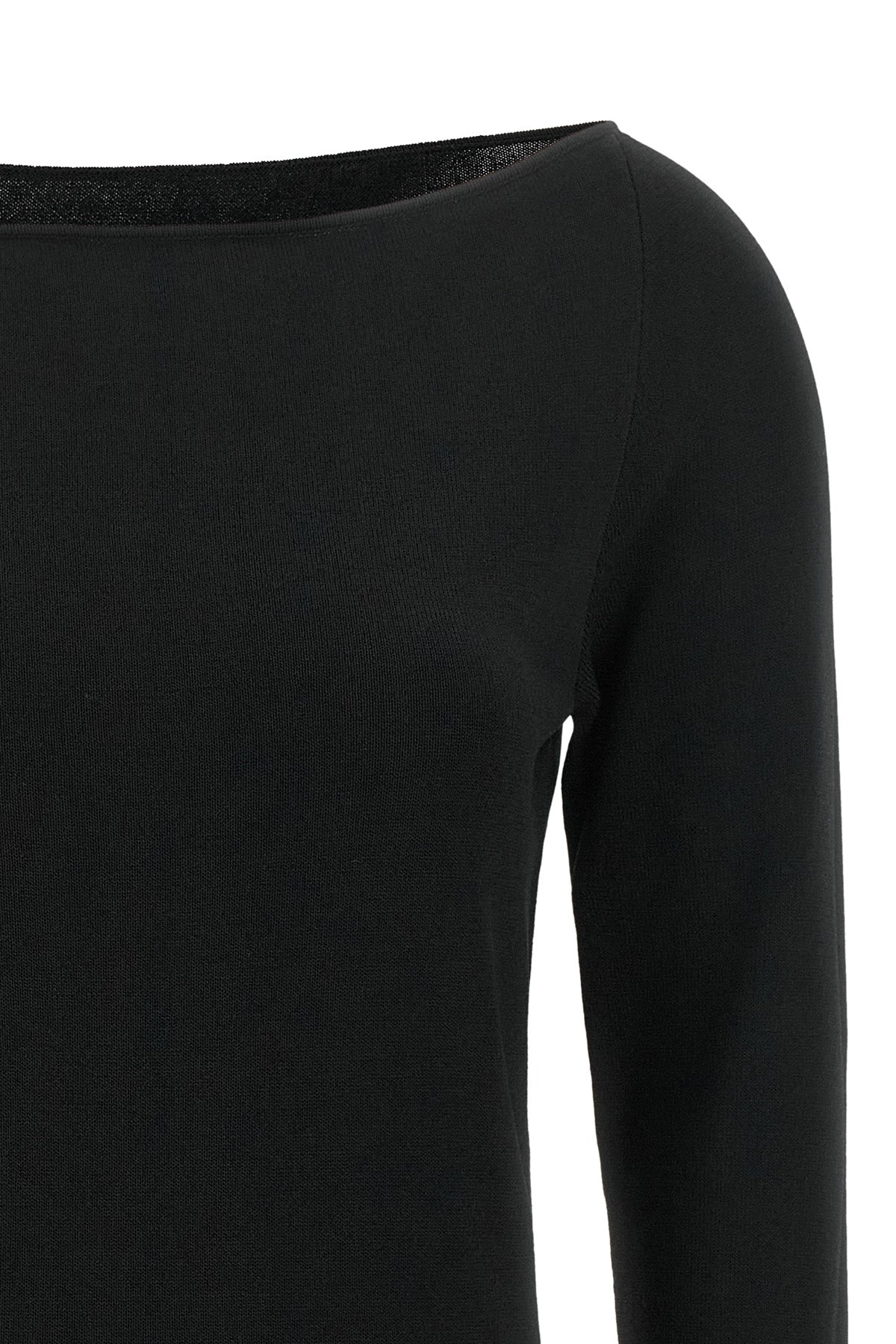 the elie saab top redefines everyday elegance through an essential and tight sil