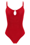 the toni one-piece swimsuit by hunza g defines contemporary beachwear through a
