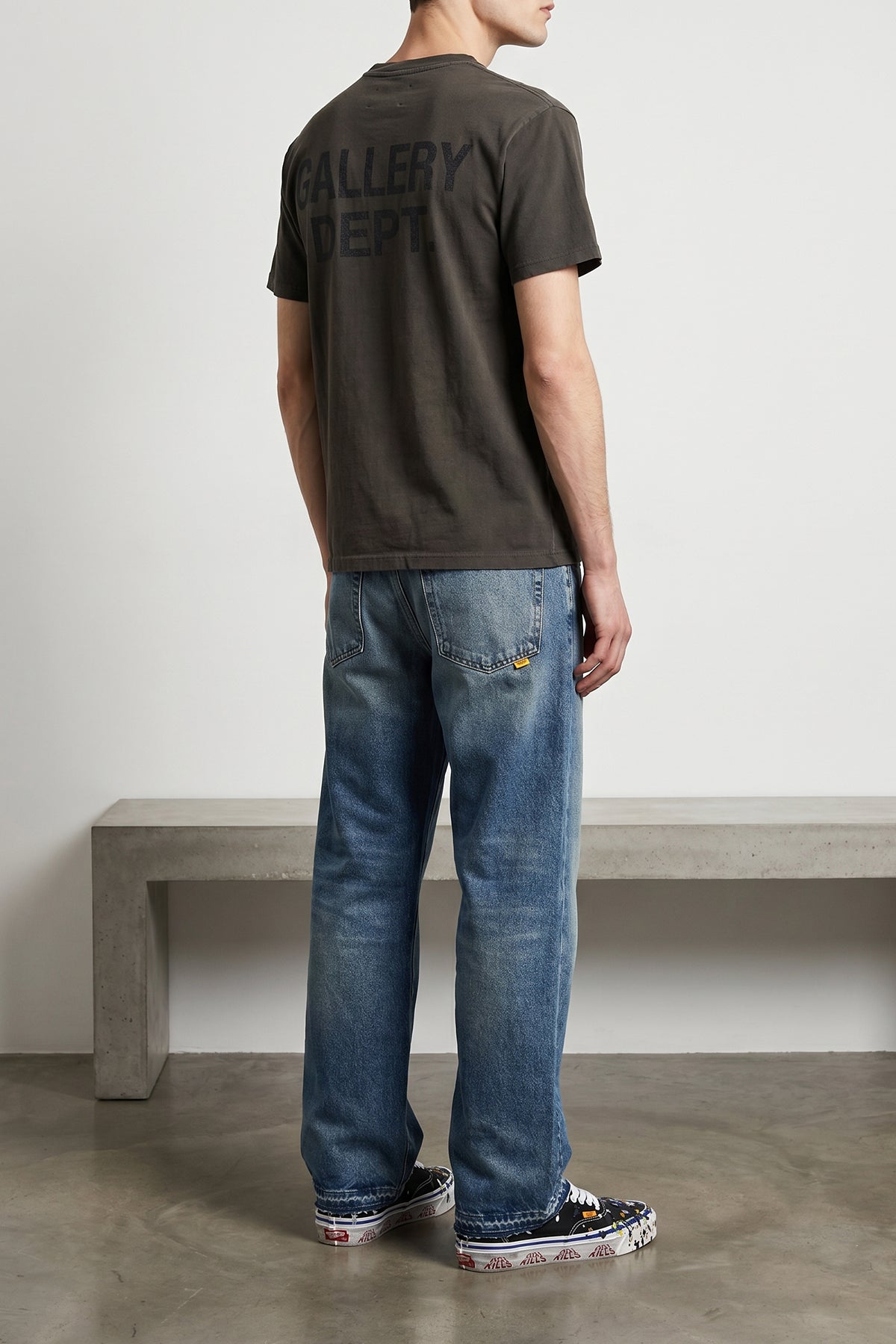 gd logotype cotton crew neck t-shirt