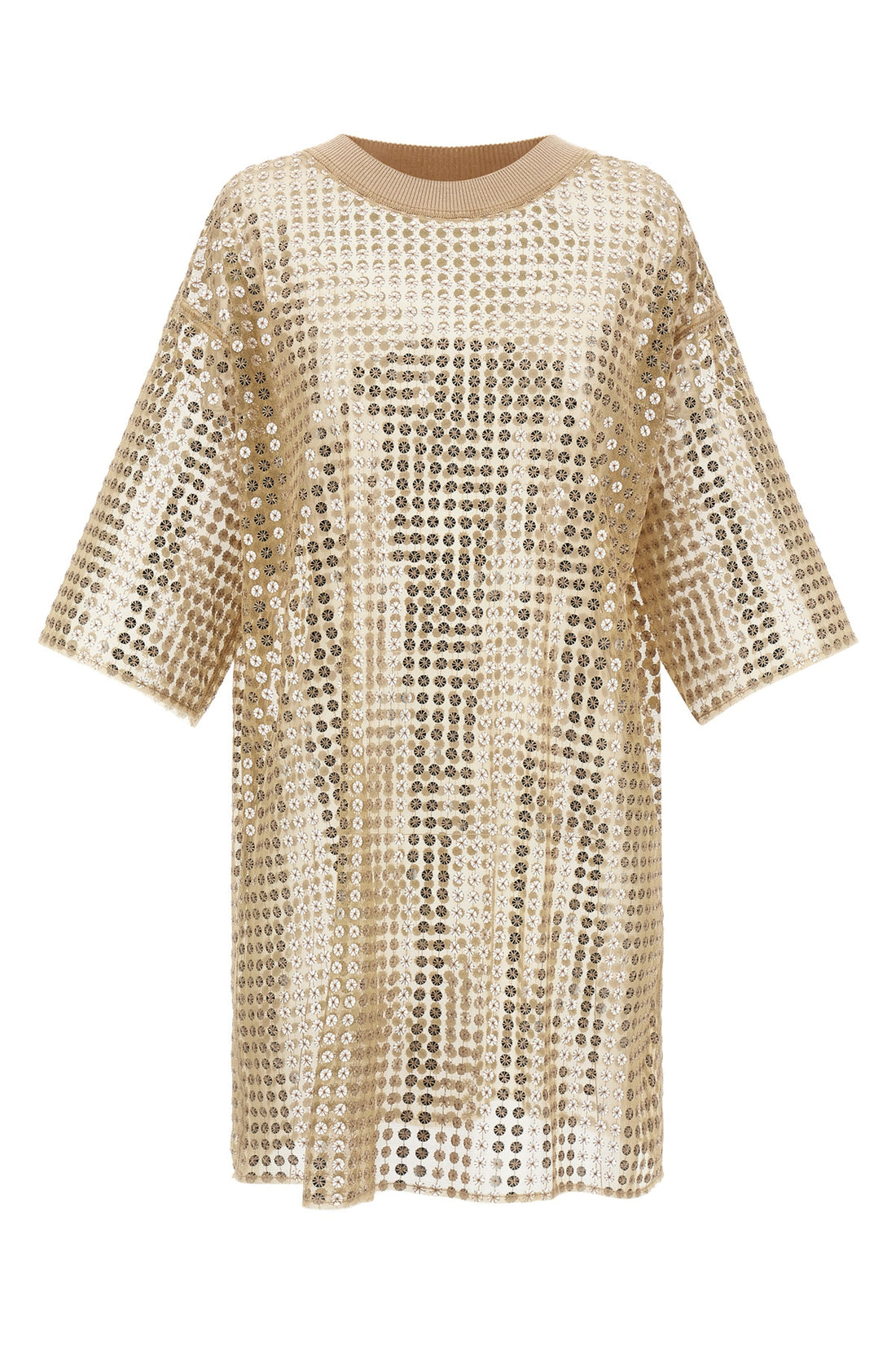 FABIANA FILIPPI 38 mini dress in semi-transparent mesh