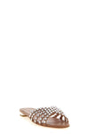 tequila smooth nappa leather slides