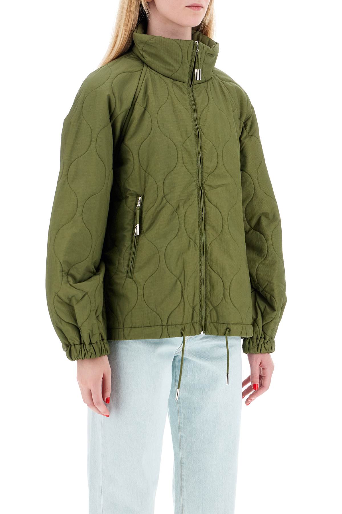 quilted trial jacket