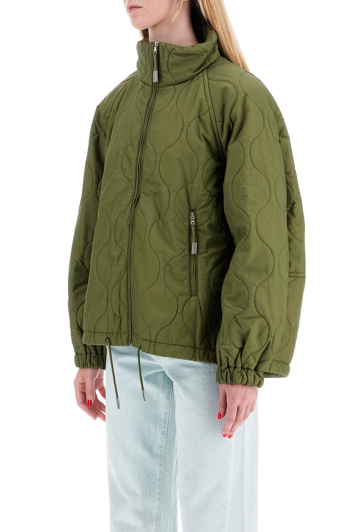 quilted trial jacket