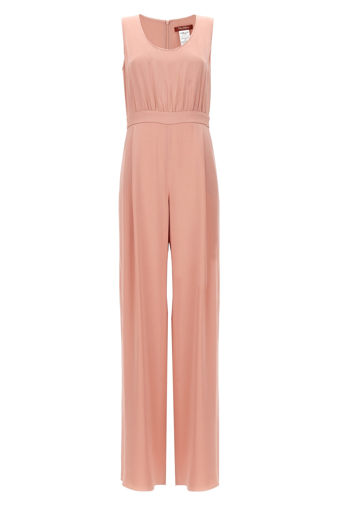 MAX MARA STUDIO 46 tropea jumpsuit in satin envers