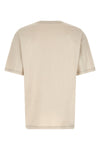 boxy cotton and linen blend t-shirt