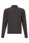 the long-sleeved lemaire knitted polo shirt