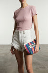 taomi ribbed cotton jersey t-shirt