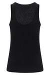 thea tank top in ribbed stretch cotton jersey