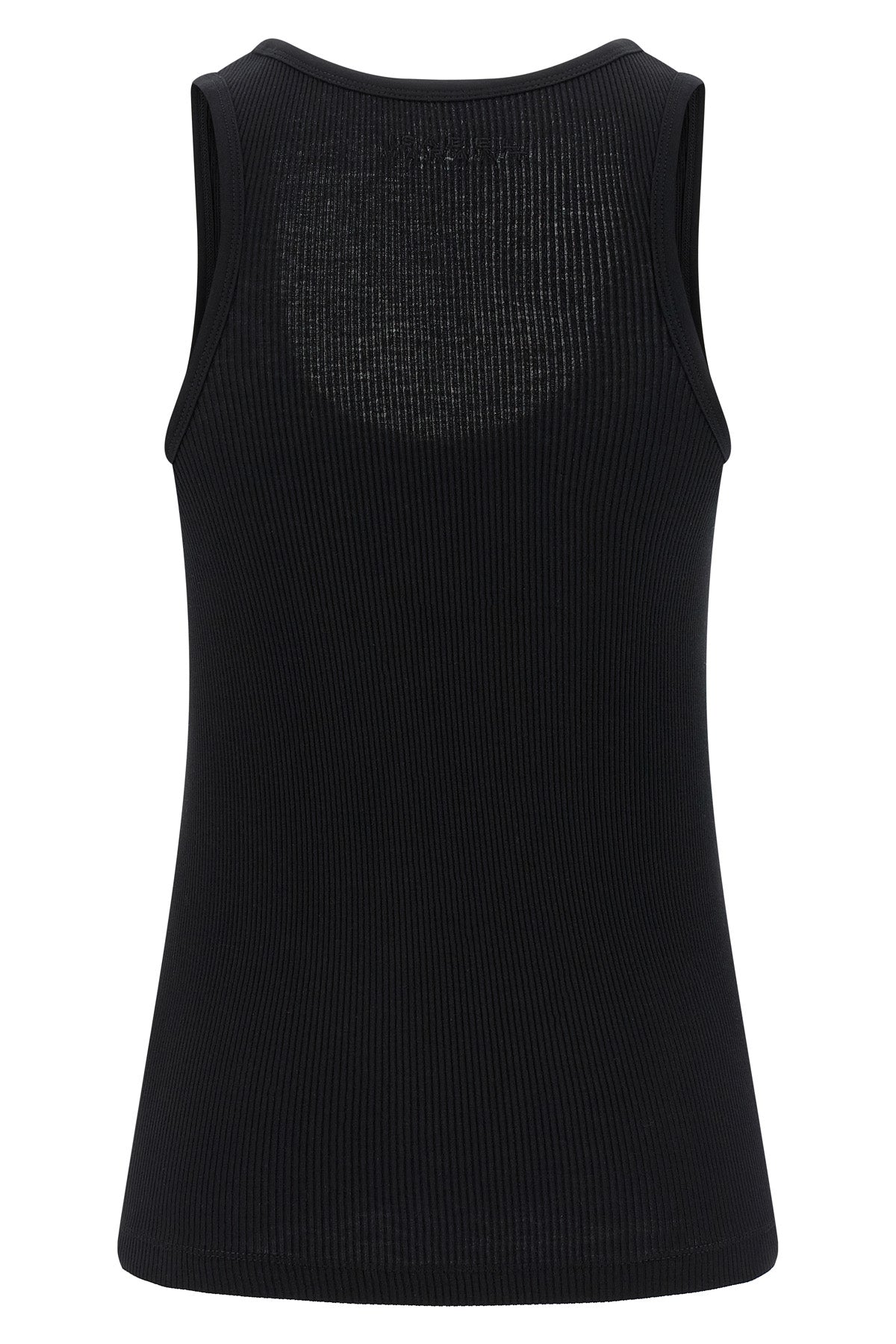 thea tank top in ribbed stretch cotton jersey