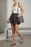 thea tank top in ribbed stretch cotton jersey