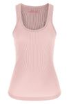 thea tank top in ribbed stretch cotton jersey