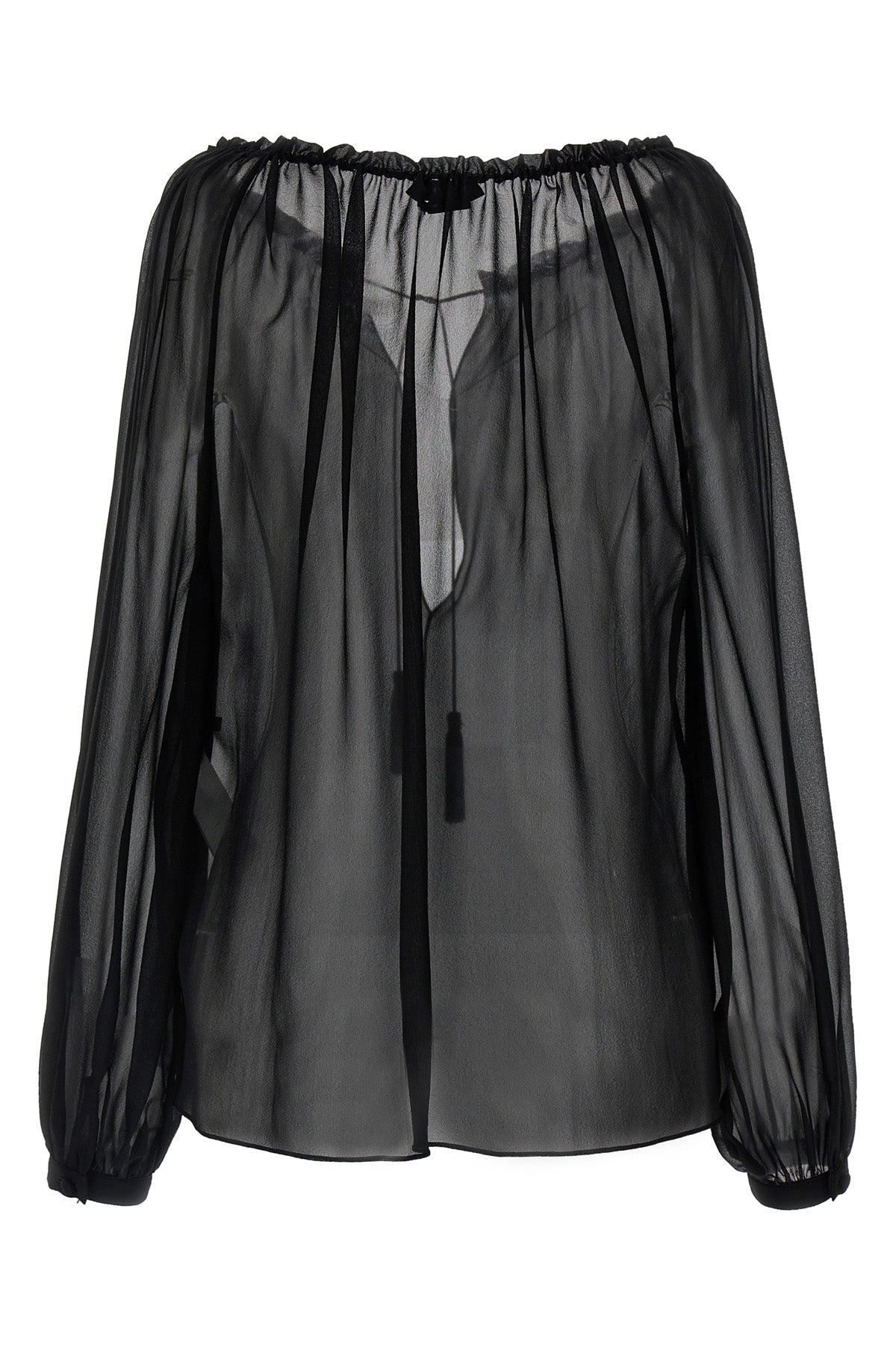 silk georgette blouse