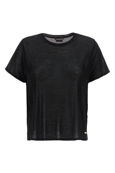 t-shirt in silk