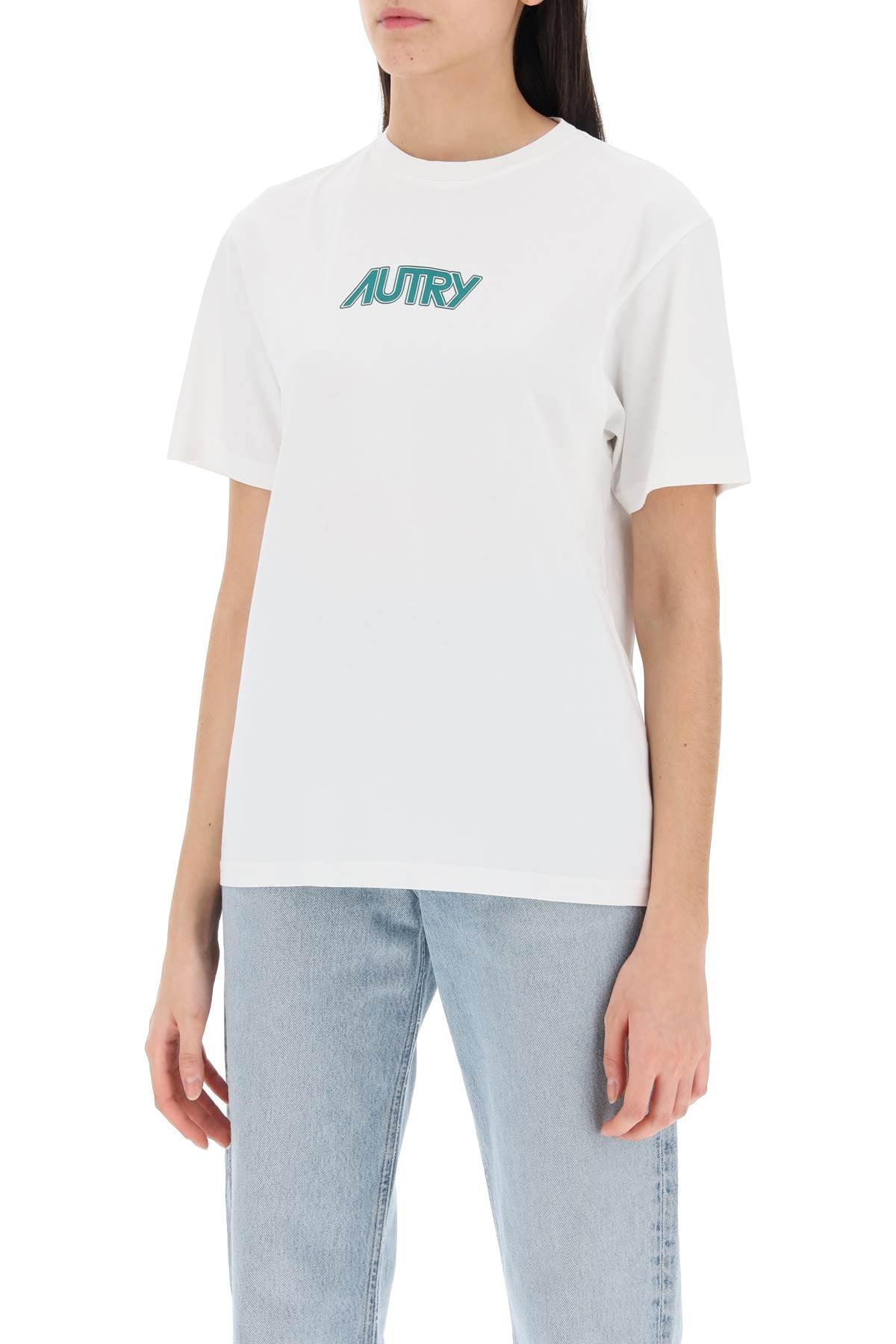 t-shirt with printed logo