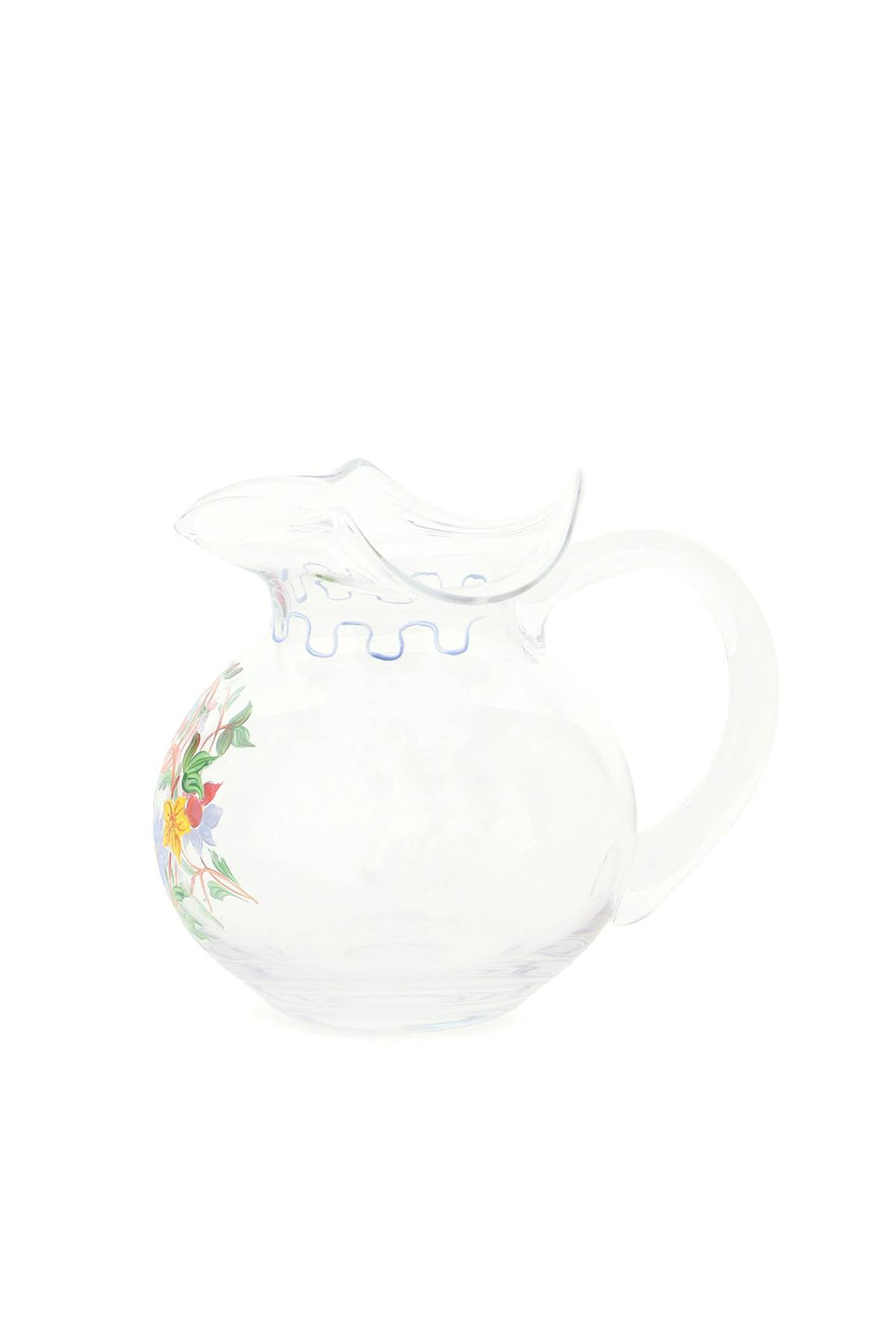 murano cornucopia jug