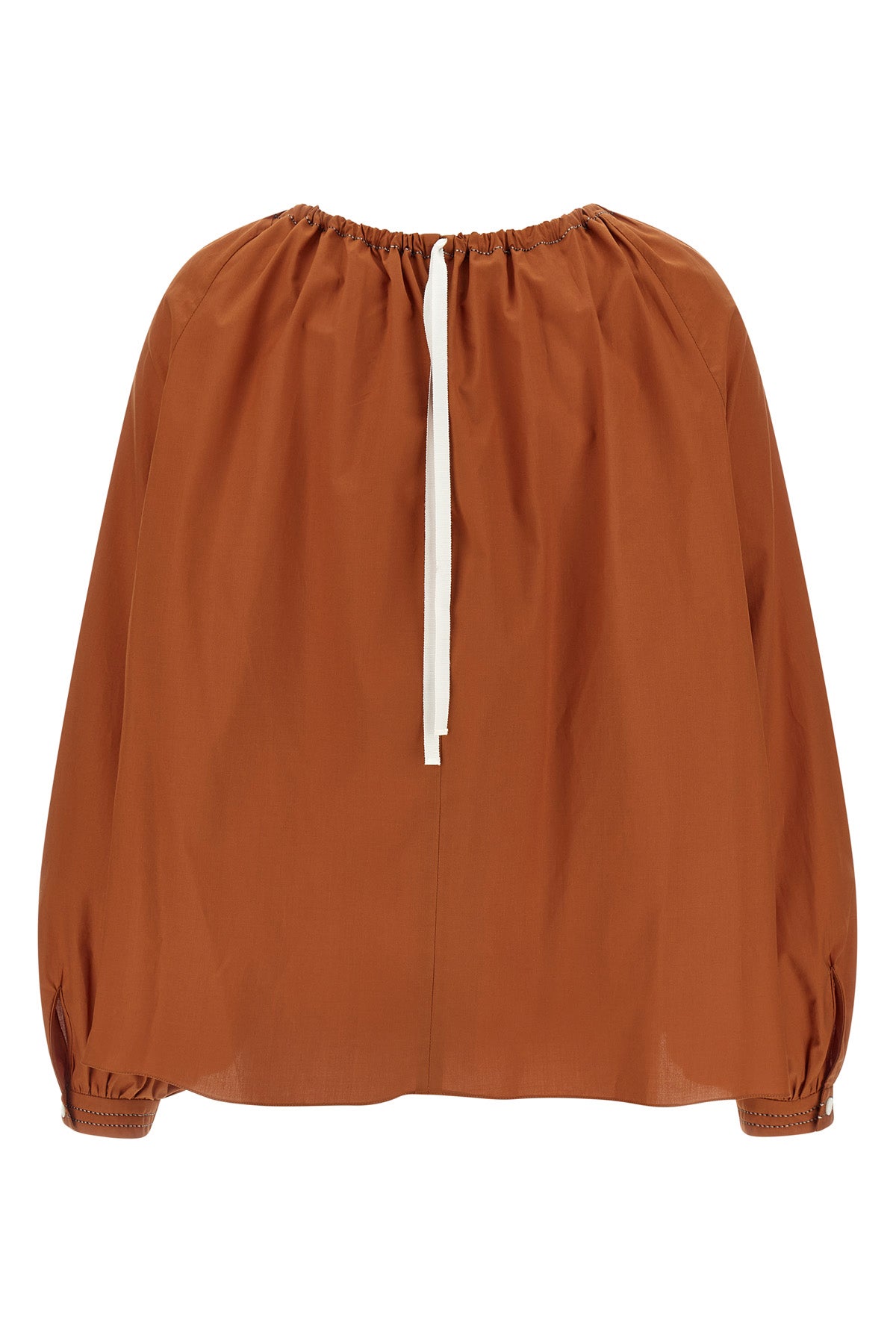 cotton poplin blouse