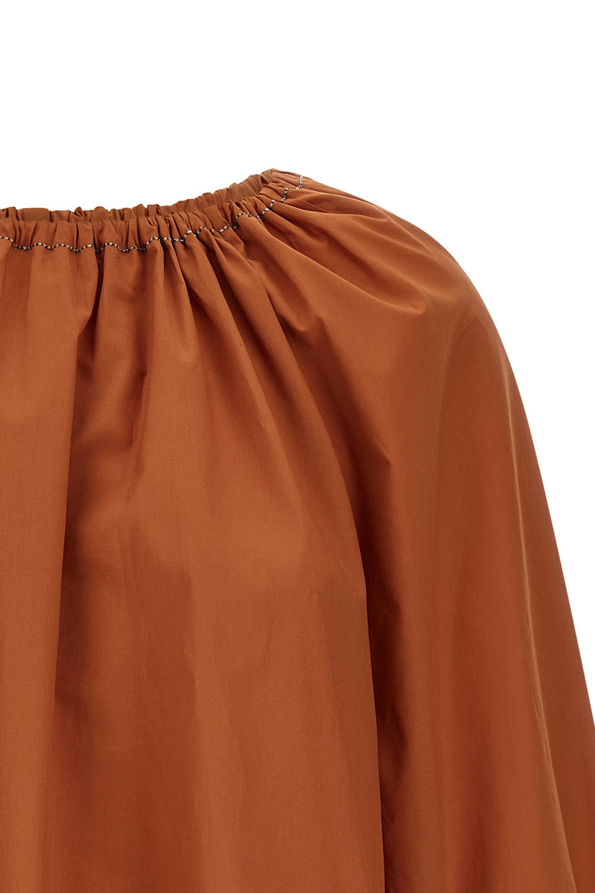 cotton poplin blouse