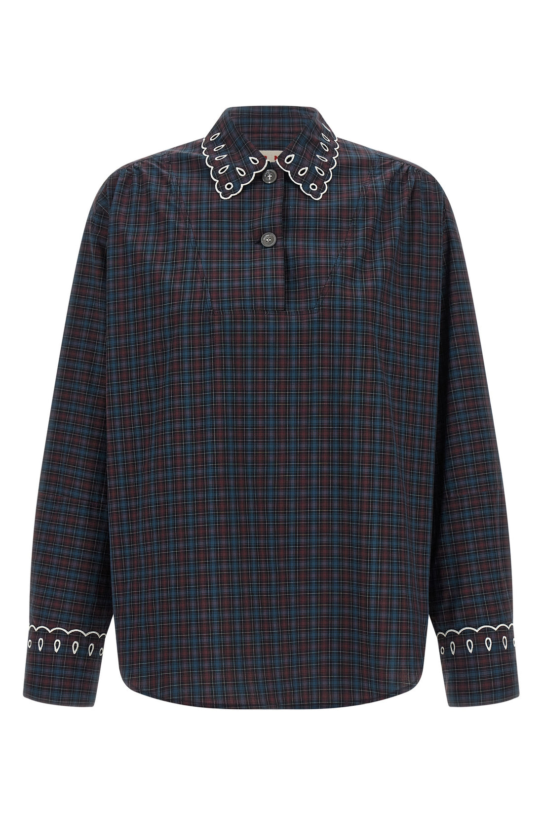 MARNI 40 the marni cotton poplin shirt redefines the codes of everyday tailoring through