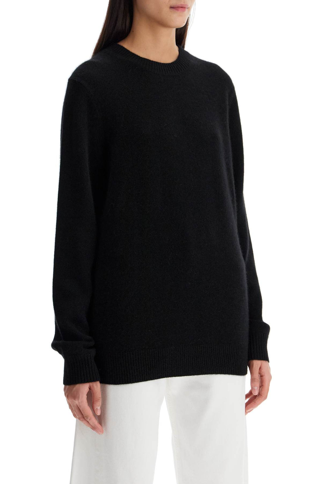 cashmere crewneck pullover