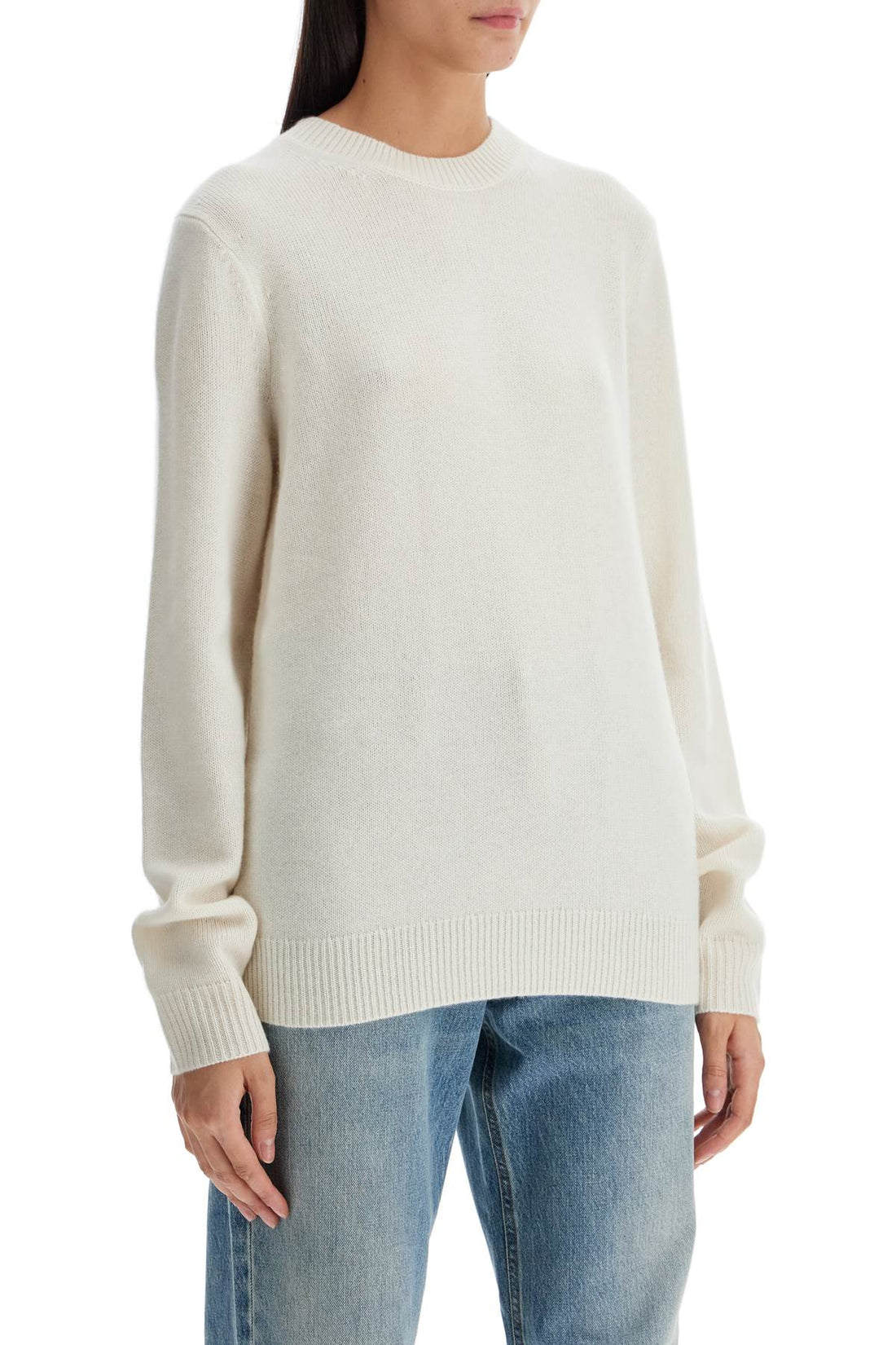 cashmere crewneck pullover