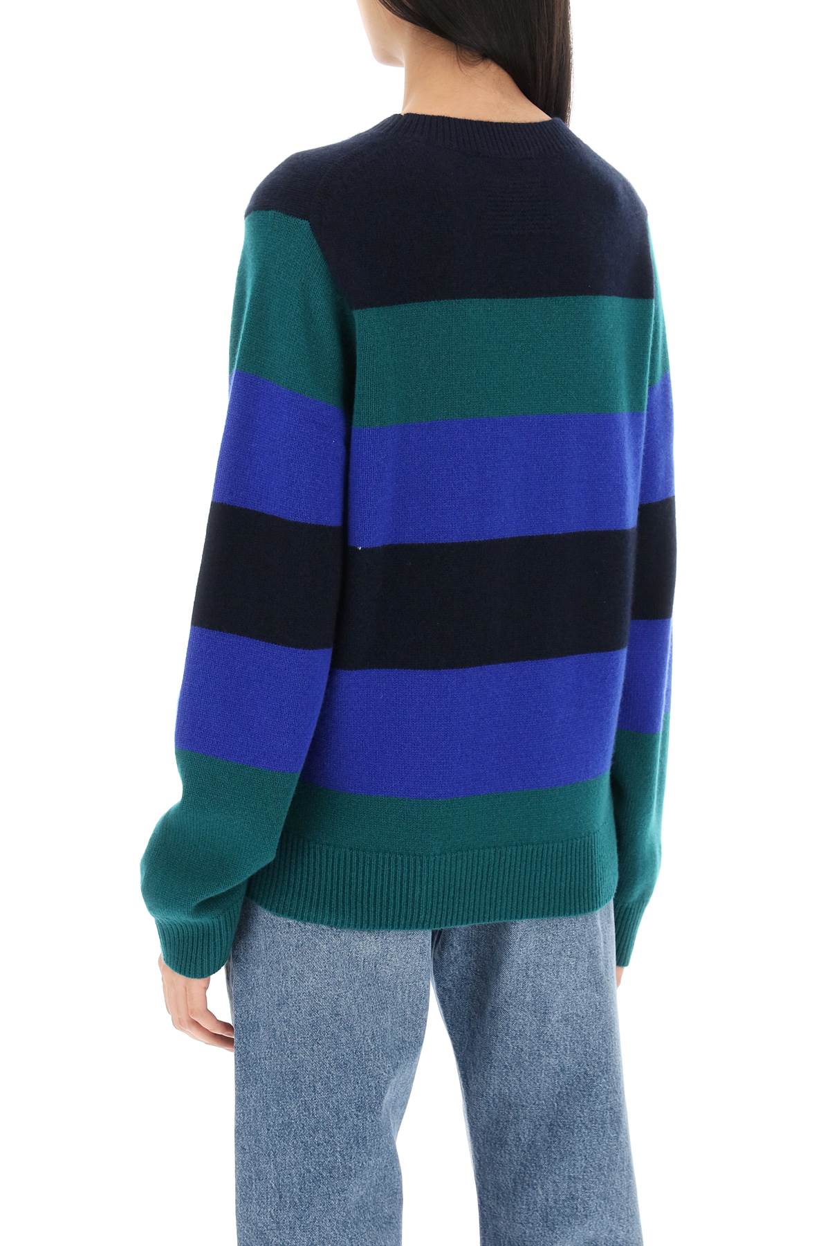 striped cashmere sweater