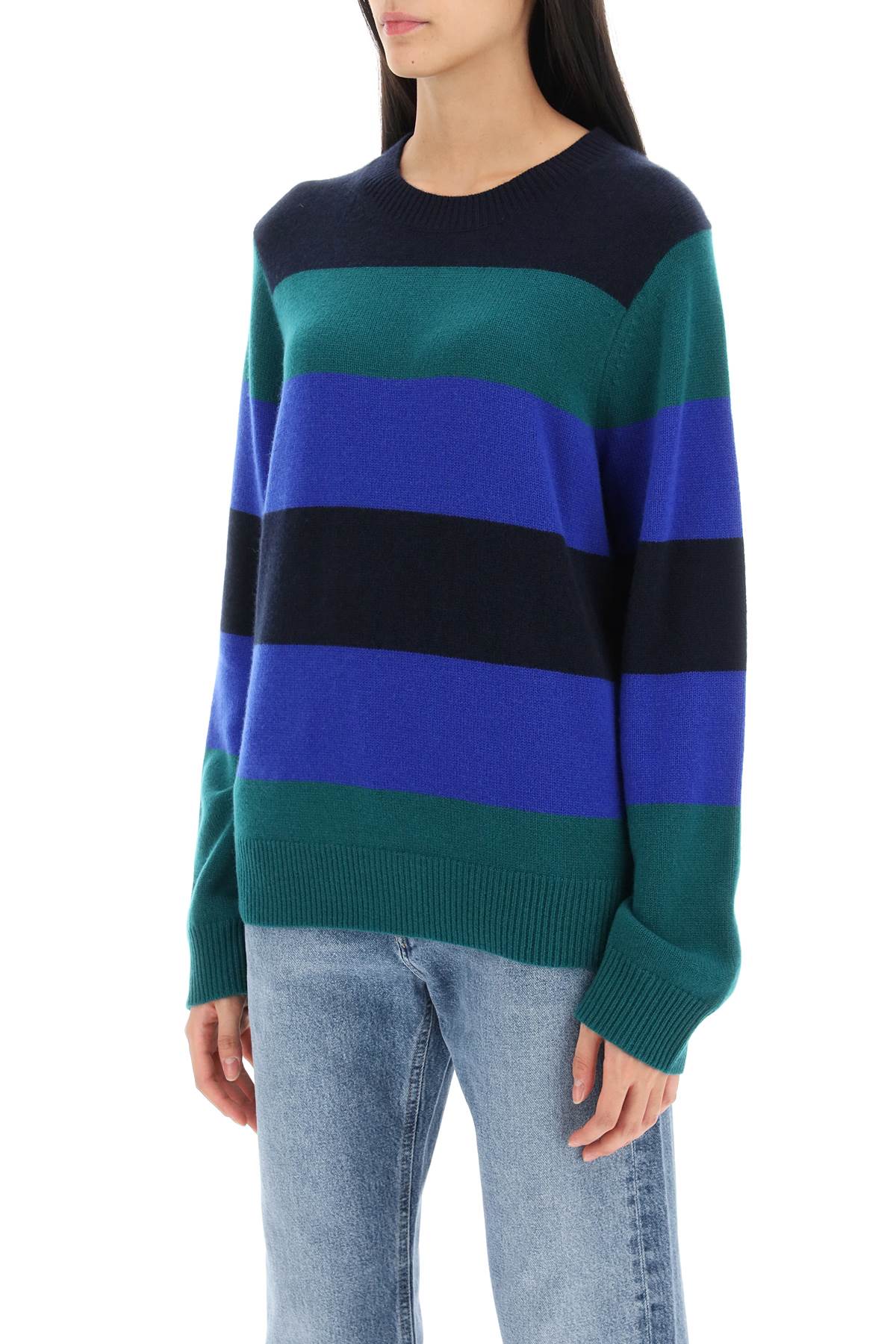 striped cashmere sweater