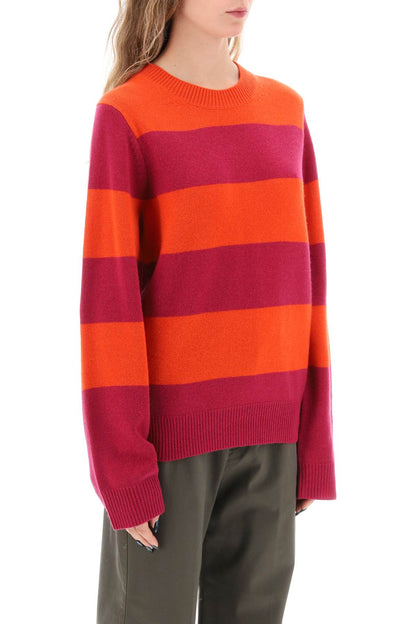 striped cashmere sweater