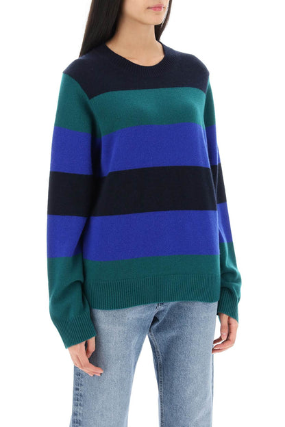 striped cashmere sweater