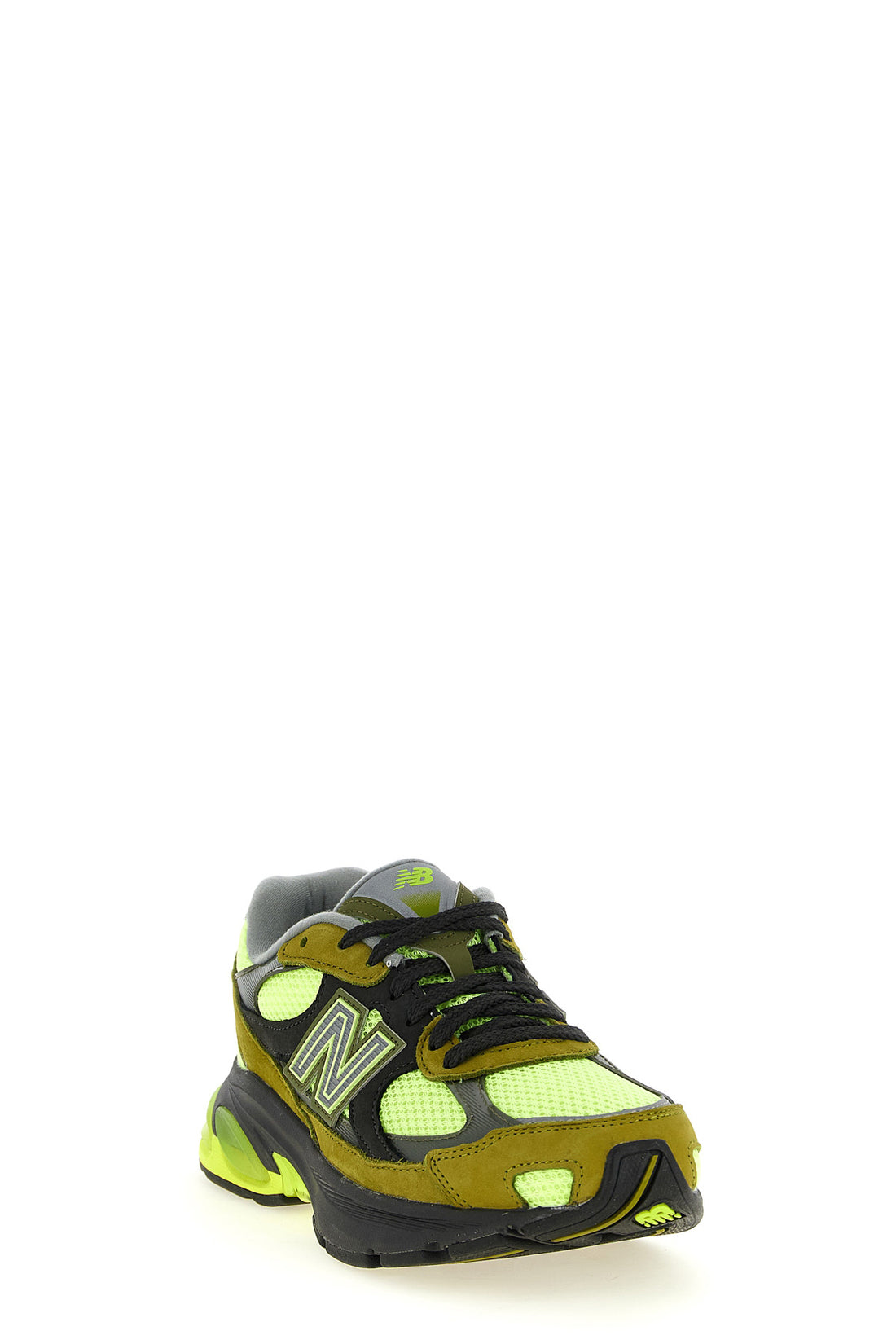 NEW BALANCE 7.5 2010 mesh and suede sneakers