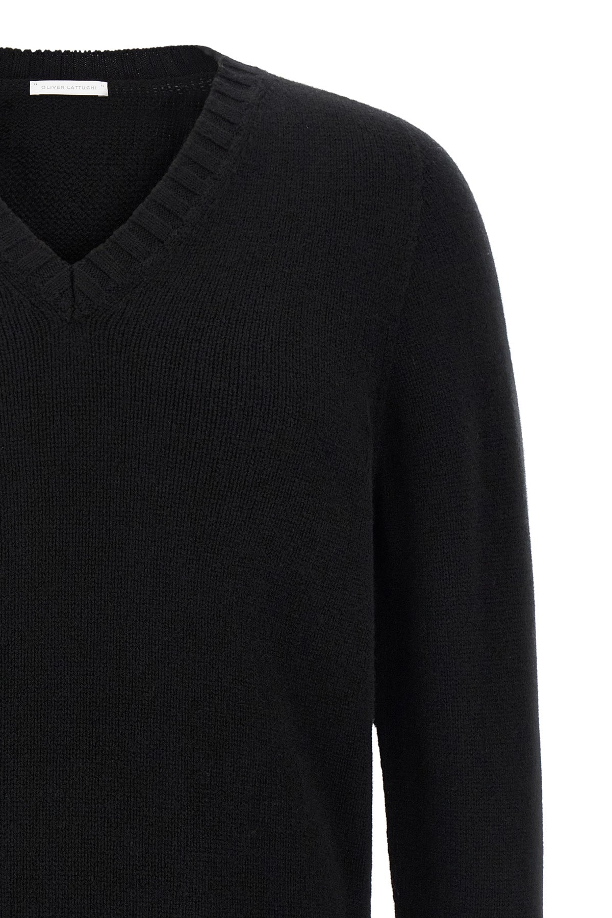 the oliver lattughi v-neck sweater