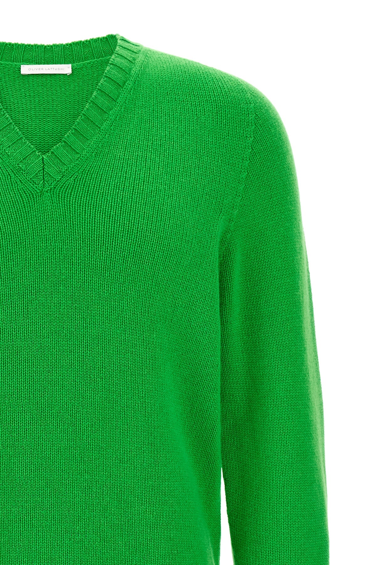 the v-neck sweater by oliver lattughi