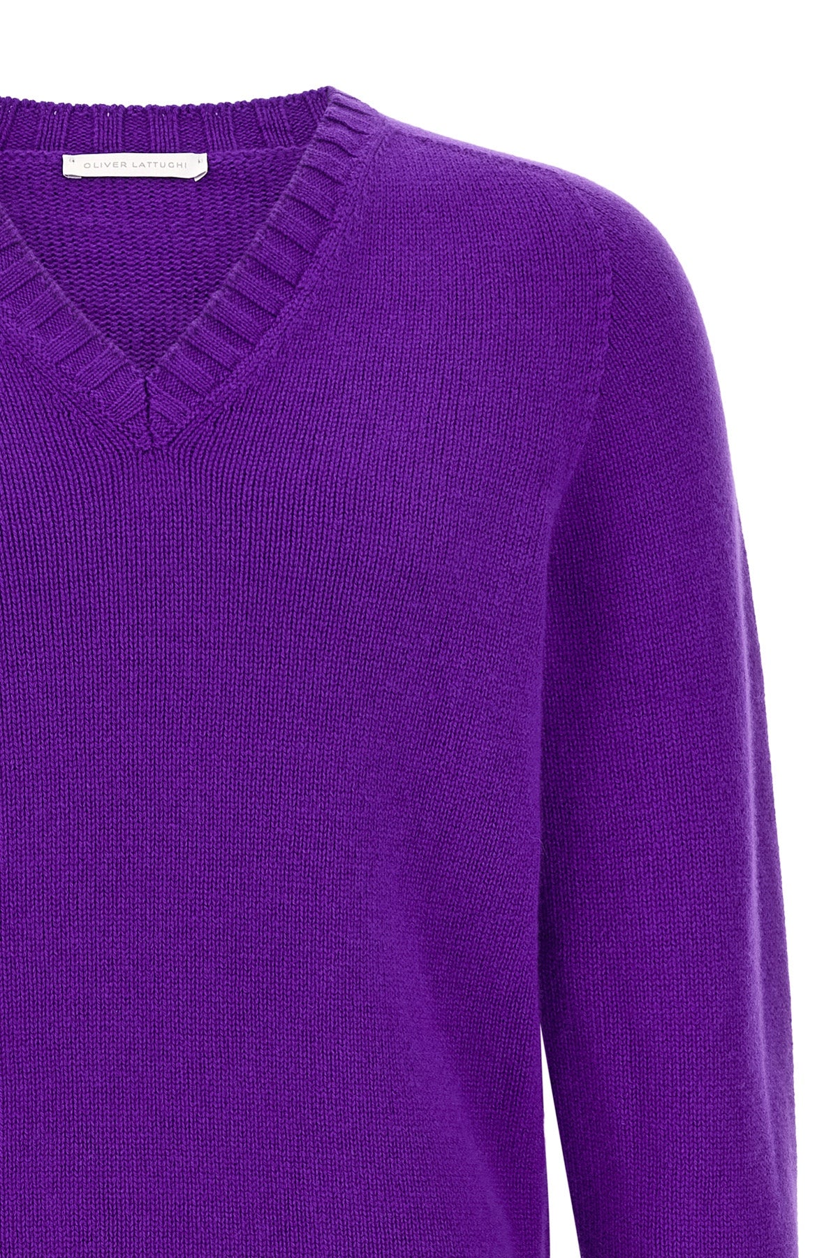 the v-neck sweater by oliver lattughi